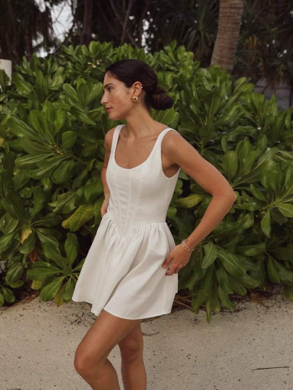 Adeirlina NEW Dahlia Mini Dress Size XL
Bridal White Summer Garden Femme